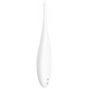 Stimulateur TWIRLING FUN Satisfyer 17cm Blanc