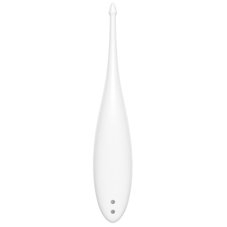 Stimulateur TWIRLING FUN Satisfyer 17cm Blanc