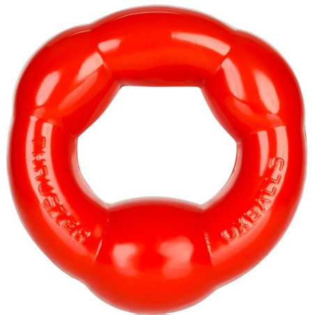 Cockring Oxballs Thruster couleur rouge pour serre le pénis