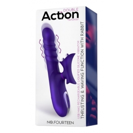 Vibro Rabbit THRUSTY WAVE Action 26cm 2