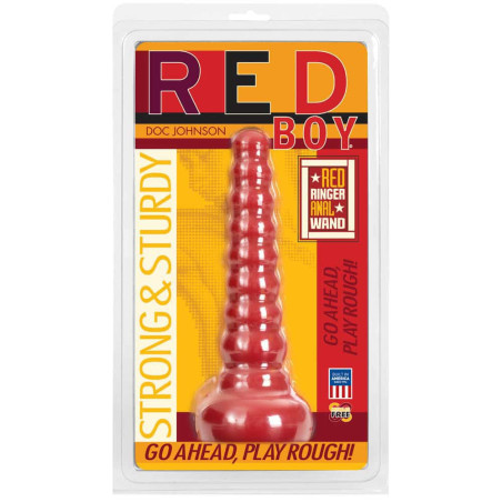 Plug pagode 18 x 4.4 cm Rouge