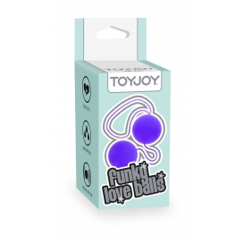 Boules de Geisha FUNKY LOVE 3.3cm Violettes 2