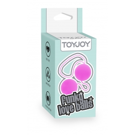 Boules de Geisha FUNKY LOVE 3.3cm Fuchsia 2