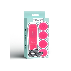 Mini Stimulateur de clitoris FUNKY MASSAGER Rose 2