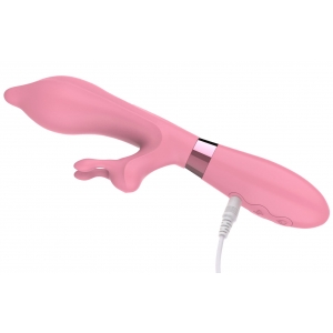 Vibro Rabbit FUNKY PLAYHOUSE 21cm Rose
