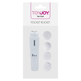 Mini Stimulateur de clitoris POCKET ROCKET Blanc 2