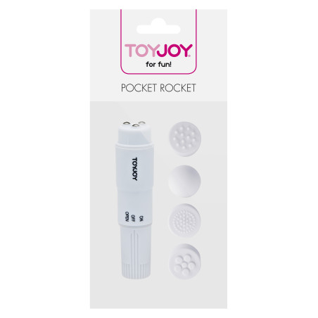 Mini Stimulateur de clitoris POCKET ROCKET Blanc