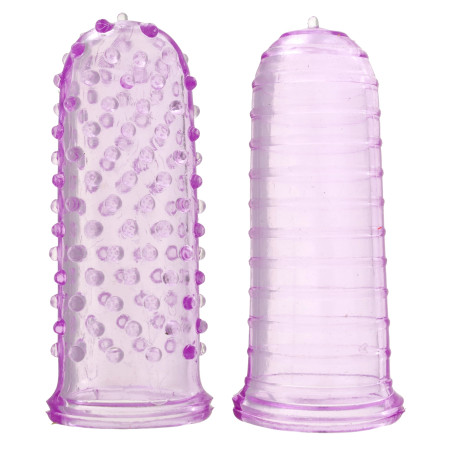 Gaines de doigt texturées SEXY FINGER TICKLERS x2