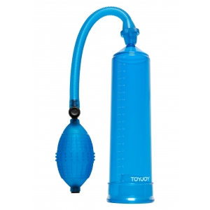 Pompe à pénis POWERPUMP 20 x 5.3cm Bleue