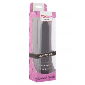 Vibro DIAMOND SUPERBE 15cm Noir