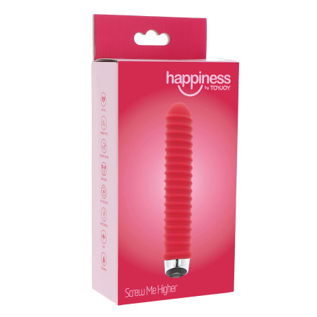 Vibro SCREW ME HIGHER 13 x 2.5cm Rose