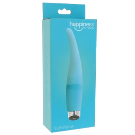 Stimulateur de clitoris YOU FEEL MY LOVE 18cm Bleu 2