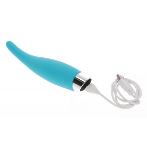 Stimulateur de clitoris YOU FEEL MY LOVE 18cm Bleu