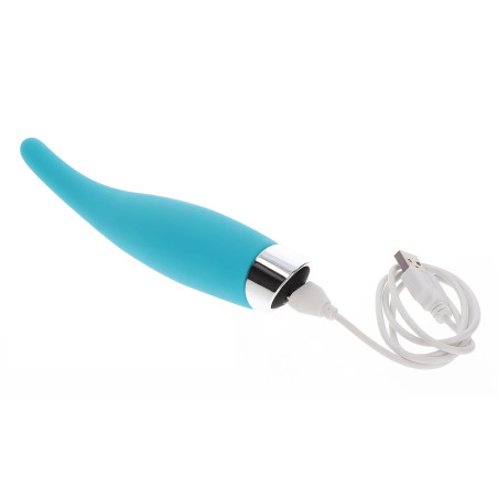 Stimulateur de clitoris YOU FEEL MY LOVE 18cm Bleu