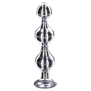 Plug Bijou DIAMOND STAR BEADS L 12 x 2.9cm