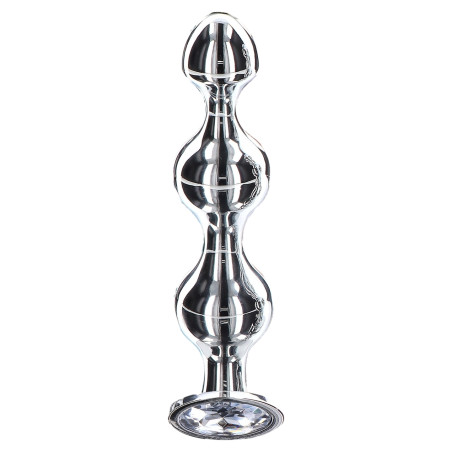 Plug Bijou DIAMOND STAR BEADS L 12 x 2.9cm