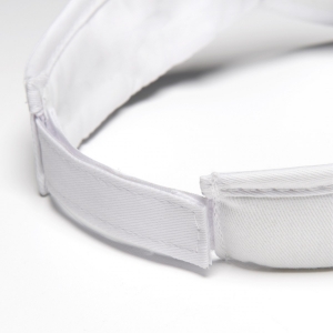 Casquette Visière RAINBOW TENNIS Blanche