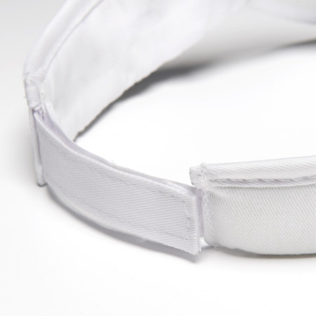 Casquette Visière RAINBOW TENNIS Blanche