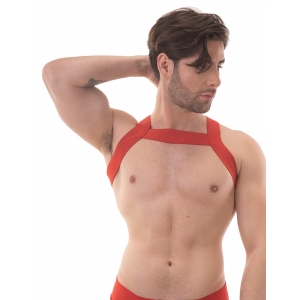 Harnais élastique MATT POP Rouge