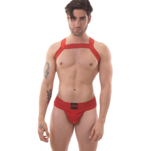 Harnais élastique MATT POP Rouge