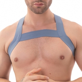 Harnais élastique MATT POP Bleu