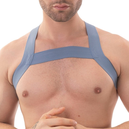 Harnais élastique MATT POP Bleu