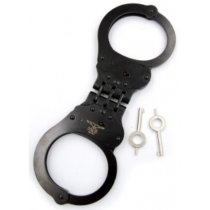 Menottes en métal CUFF HINGED Noires