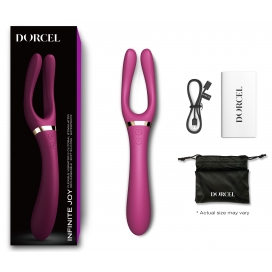 Stimulateur multi-fonctions INFINITE JOY Dorcel Mauve 2
