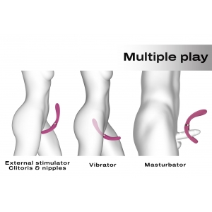 Stimulateur multi-fonctions INFINITE JOY Dorcel Mauve