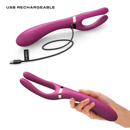 Stimulateur multi-fonctions INFINITE JOY Dorcel Mauve