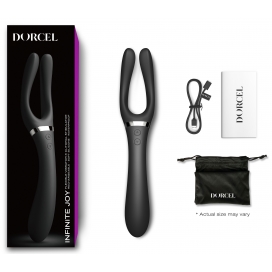 Stimulateur multi-fonctions INFINITE JOY Dorcel Noir 2