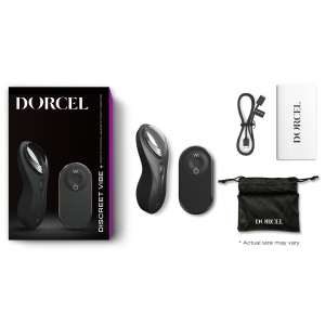 Stimulateur DISCREET VIBE + Dorcel 9 Vibrations