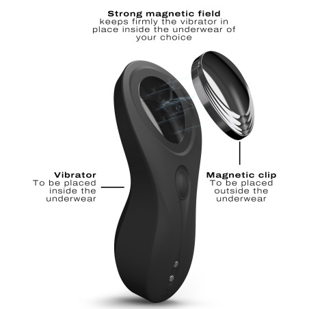 Stimulateur DISCREET VIBE + Dorcel 9 Vibrations