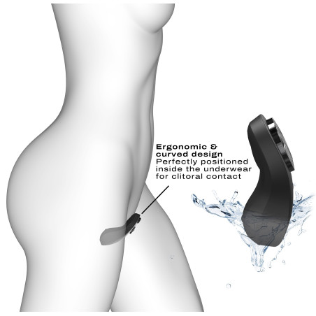 Stimulateur DISCREET VIBE + Dorcel 9 Vibrations