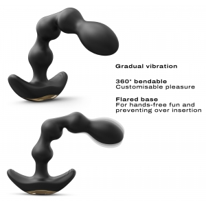 Chapelet anal vibrant FLEXI BALLS Dorcel 16 x 2.8cm