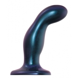 Plug Silicone SNAKY Strap-On-Me M 14 x 3.8cm Bleu