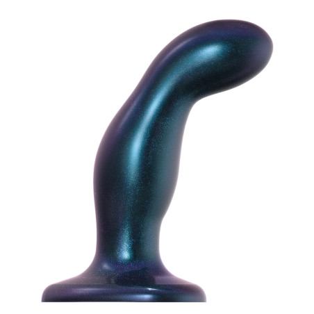 Plug Silicone SNAKY Strap-On-Me M 14 x 3.8cm Bleu