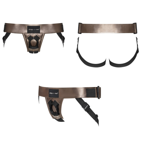 Ceinture Harnais pour Gode STRAP-ON-ME Bronze
