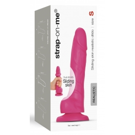 Gode SLIDING SKIN Strap-On-Me S 13 x 3.7cm Rose 2