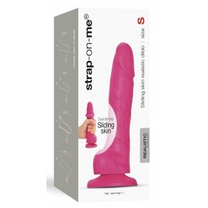 Gode SLIDING SKIN Strap-On-Me S 13 x 3.7cm Rose