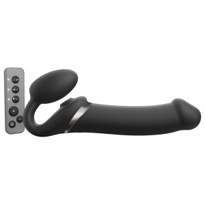 Dildo MULTI ORGASM Strap-On-Me XL 16 x 4.7cm Noir