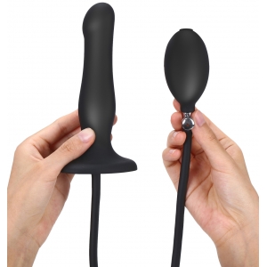 Plug gonflable INFLATABLE DILDO PLUG Strap-On-Me 19 x 6cm