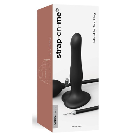 Plug gonflable INFLATABLE DILDO PLUG Strap-On-Me 19 x 6cm