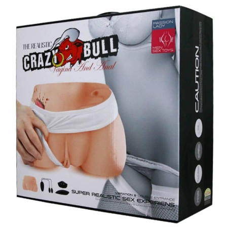 Masturbateur Fessier Vibrant SUPER LADY Crazy Bull Vagin-Anus