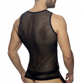 Débardeur MESH DOUBLE CLIP Noir 2