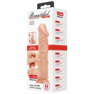 Gode réaliste BURAQ Beautiful 18 x 4.5cm