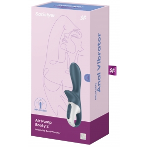 Vibro gonflable AIR PUMP BOOTY 2 Satisfyer 8 x 3.5cm
