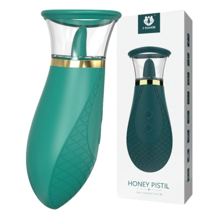 Stimulateur Aspiration HONEY PISTIL Vert
