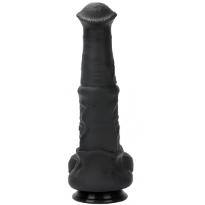 Gode Horse CENTAURA L 18 x 7cm Noir