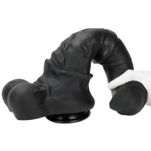 Gode Horse CENTAURA L 18 x 7cm Noir